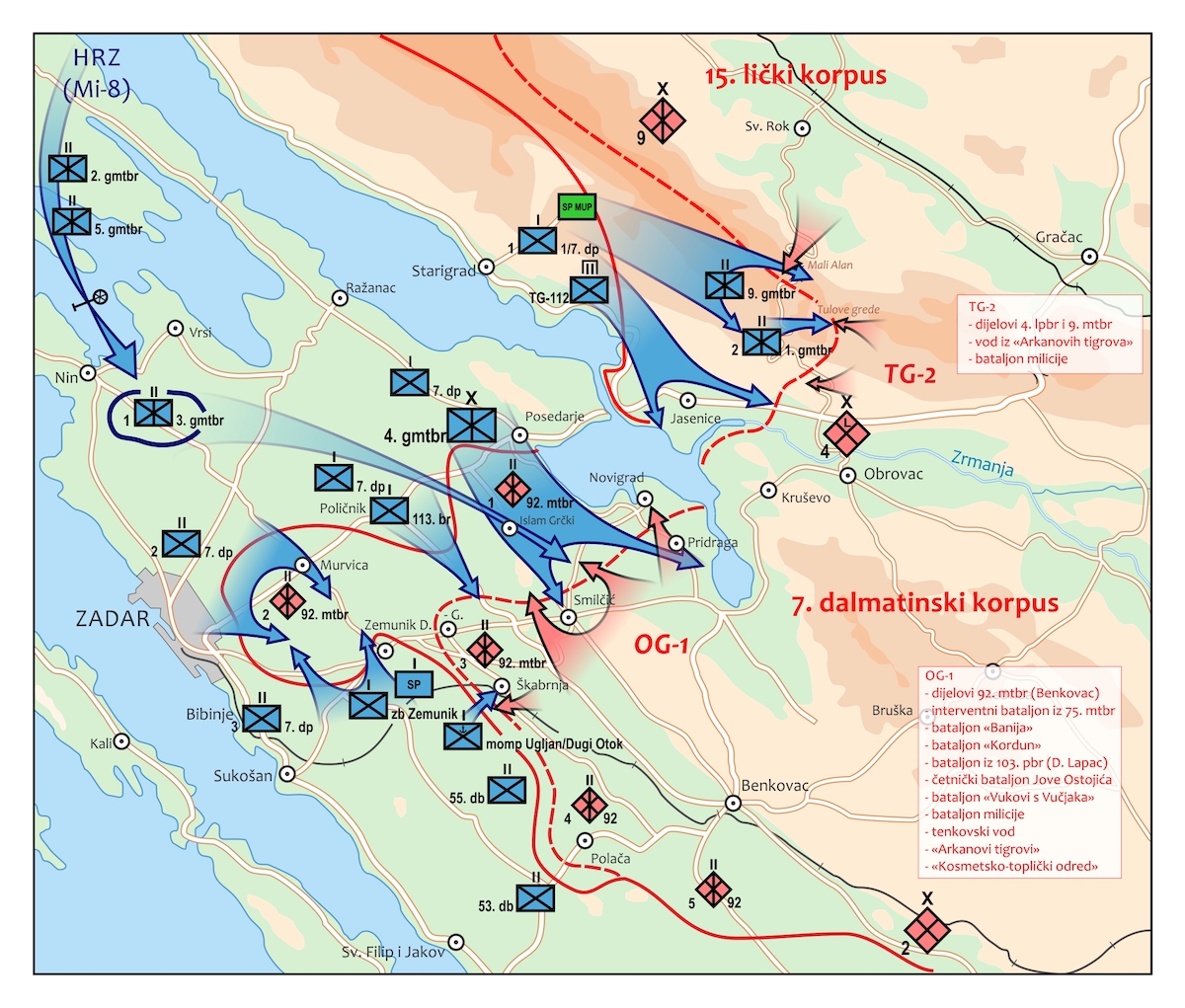 Borbe u zaleđu Zadra – operacija „Maslenica“ u siječanj i veljača 1993. godine; Tomislav Kovačević